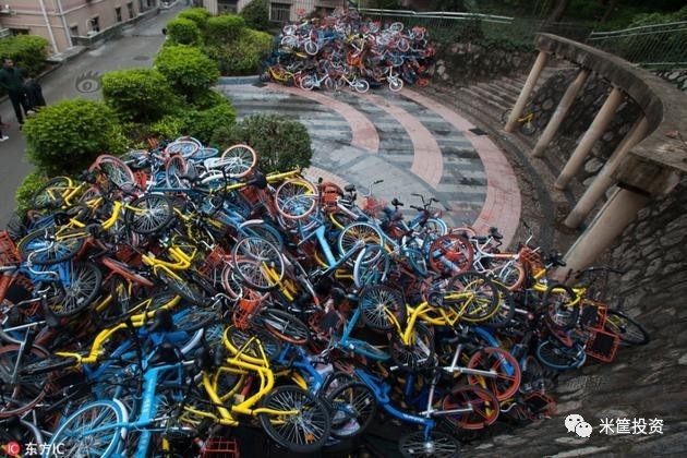 “單車大戰(zhàn)”慘狀
