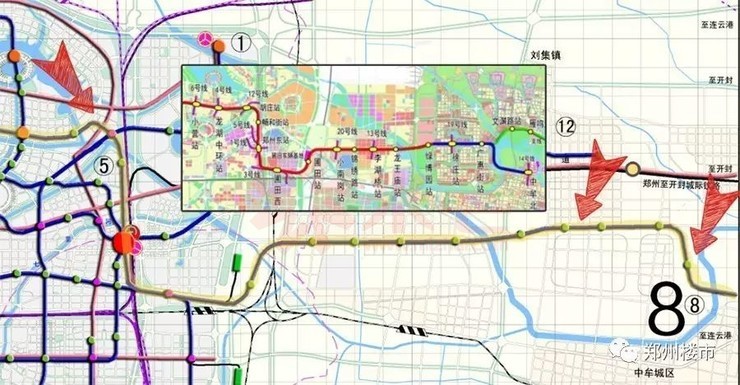 地铁8号线修改后怎么走?还有什么线路变动?附最新郑州