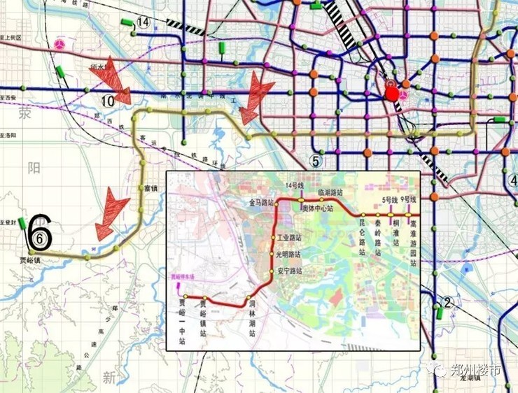 地铁8号线修改后怎么走?还有什么线路变动?附最新郑州地铁规划图