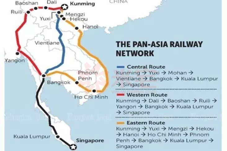 BG大游:中国为什么要发展连接东南亚的铁路？