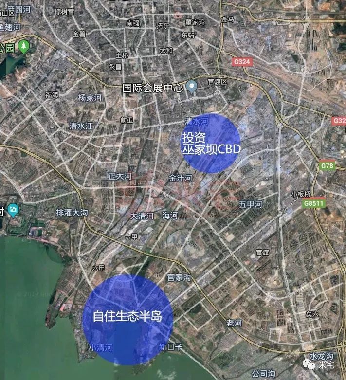 最好的投资就是巫家坝cbd区域,规划尚未兑现,效果尚未呈现,本地人尚未