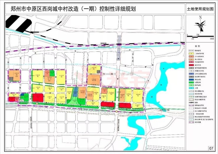 常西湖新区须水河,西流湖,常庄水库,九曲莲湖,南水北调干渠和贾鲁河