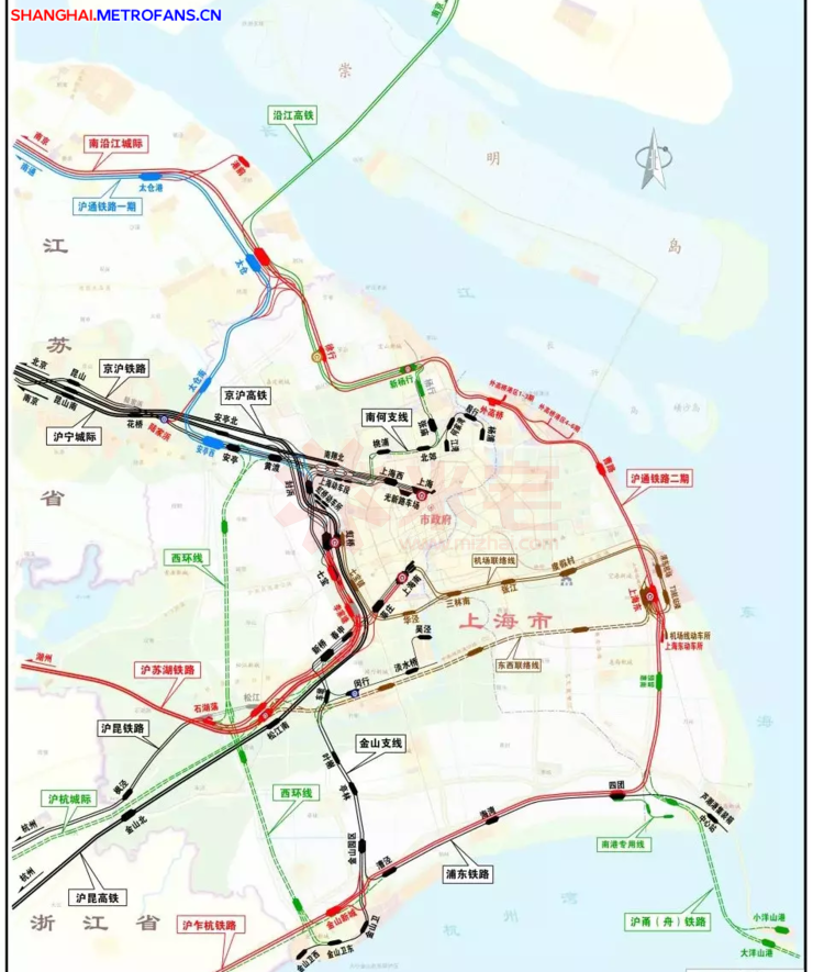 网曝最新苏州全域城际铁路规划图,5大悬念为您解开!