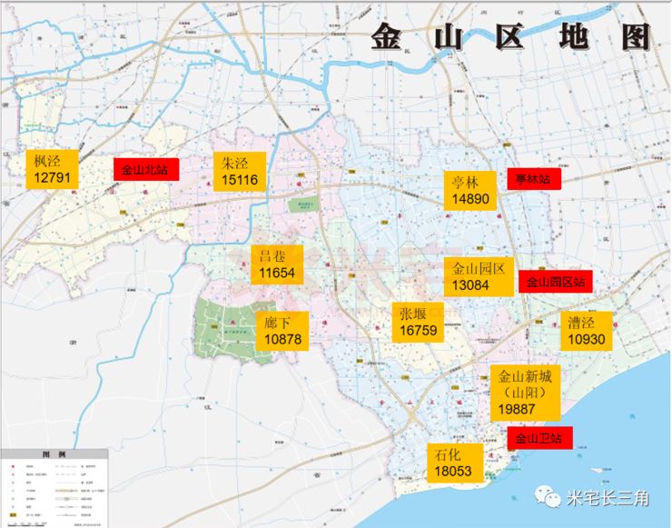 首发!上海 环沪20区县250板块房价地图(2020年7月)