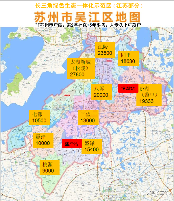 吴江区【新房均价17277元/㎡】