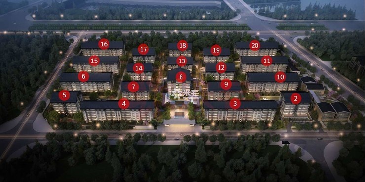 永威上和琚苑樓棟圖 永威上和琚苑樓棟圖