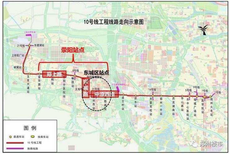 不得不提近段时间规划出炉的地铁10号线,主要涉及上街,荥阳,服务于