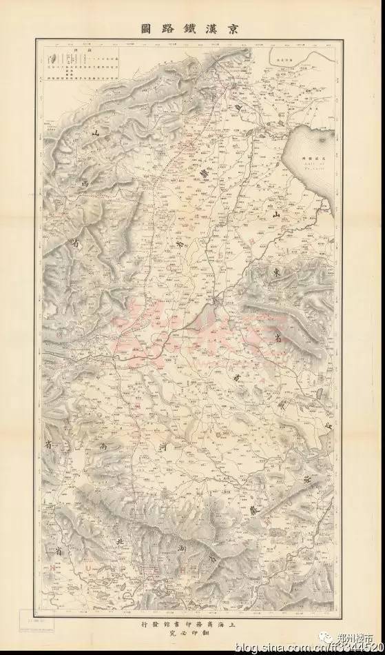 京汉铁路全线图