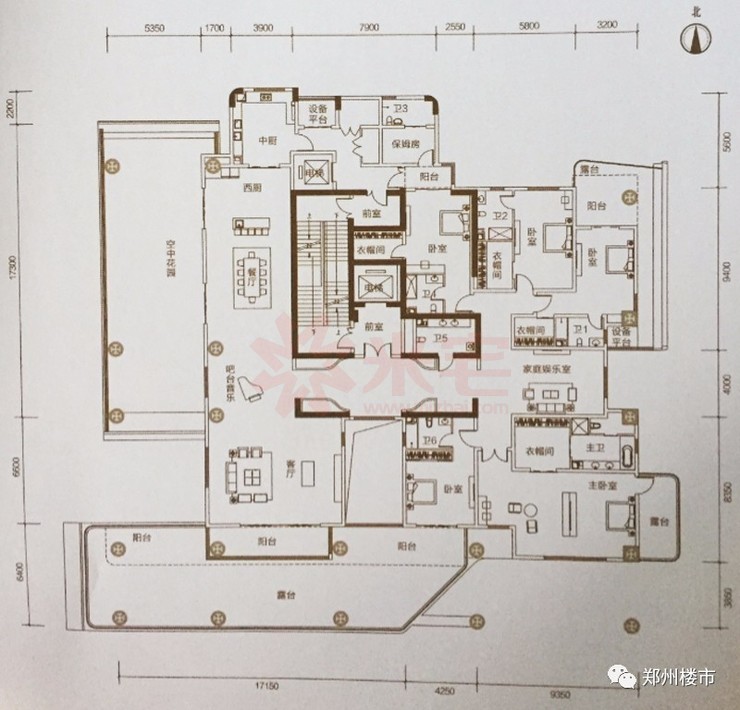 瀚海晴宇户型图760图片