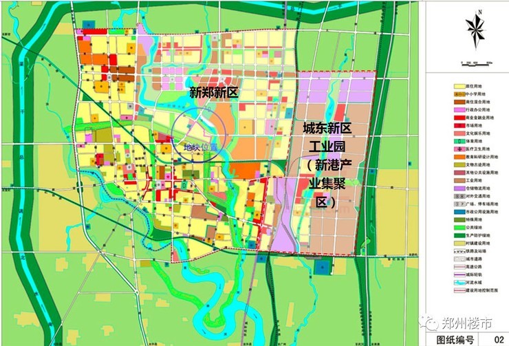 新郑市区域地图图片