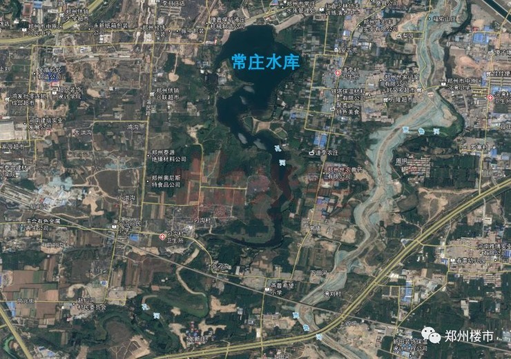 常庄水库,约2500余亩