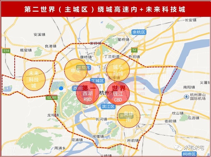 以未來科技城為核心,2016年浙江省發佈了《杭州城西科創大走廊規劃》