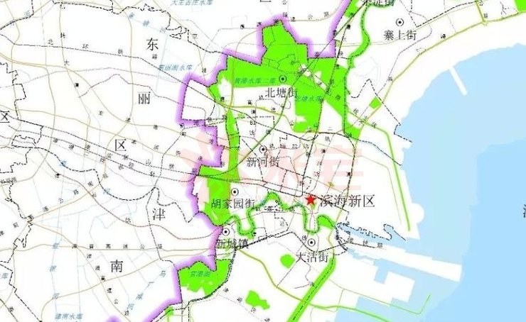 乳山滨海新区地图图片