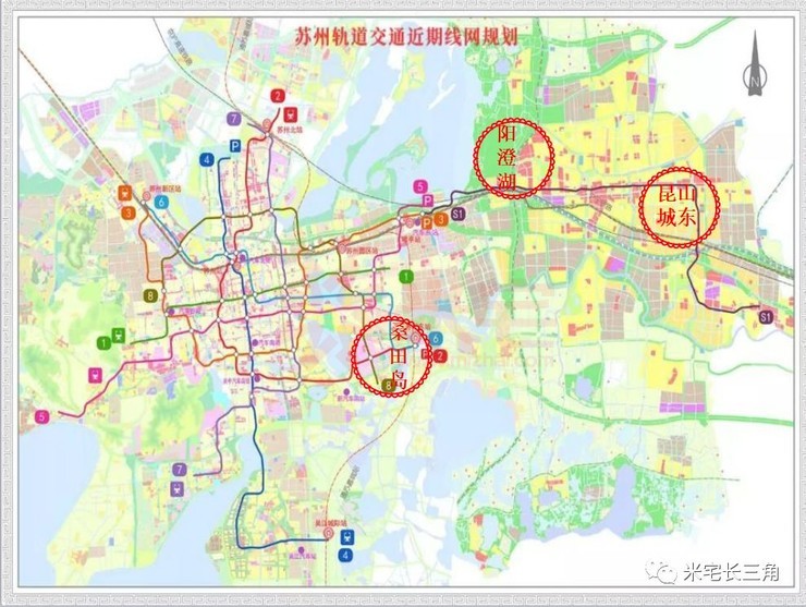 2 如果說,6,7,8號線還是蘇州主城區的加密線,那麼通往崑山,連接上海的