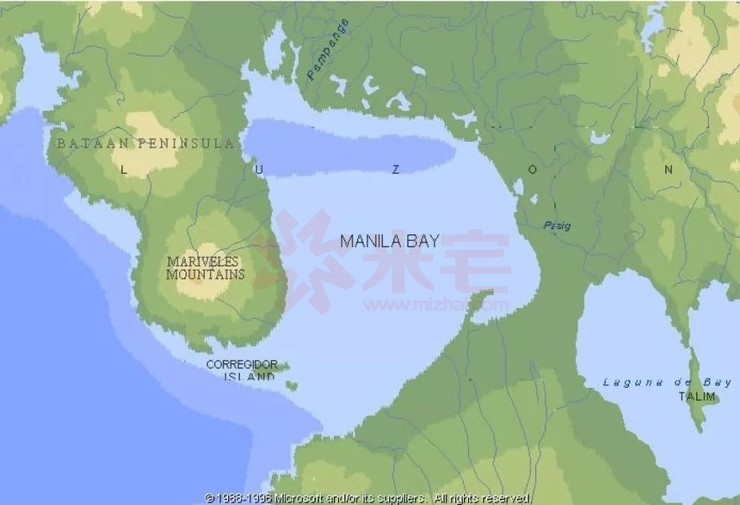 马尼拉的地理位置图片