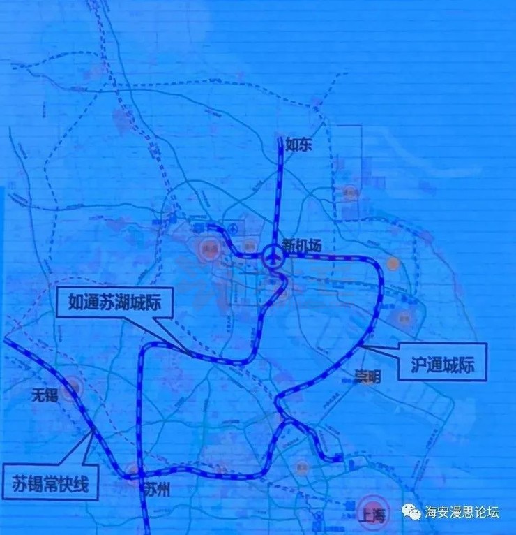 滬通鐵路開通倒計時北沿江高鐵進太倉懸了南通新機場5條城際高鐵首