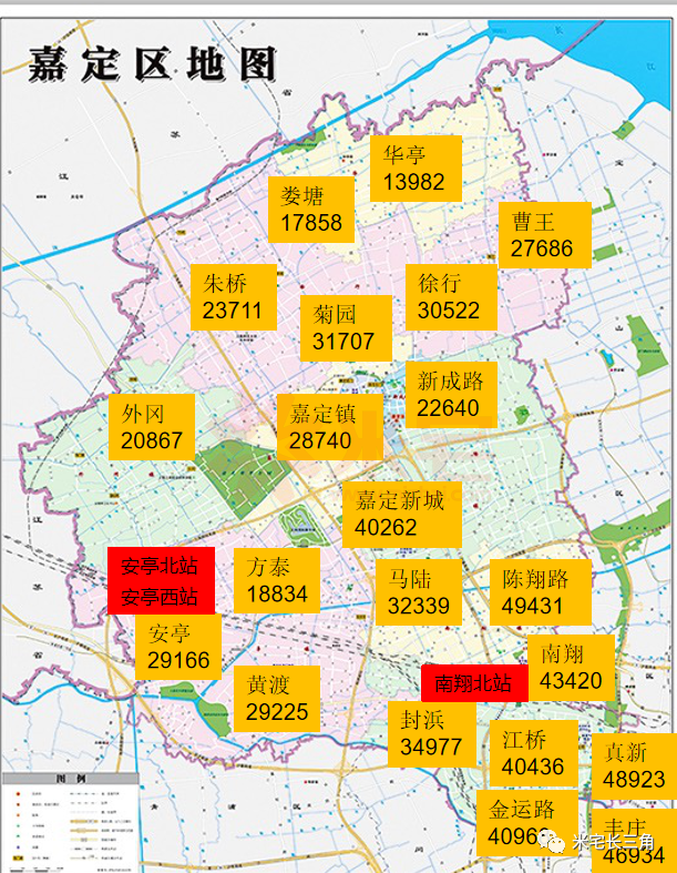 上海环沪21区县市293板块房价地图第二版新增1市43板块