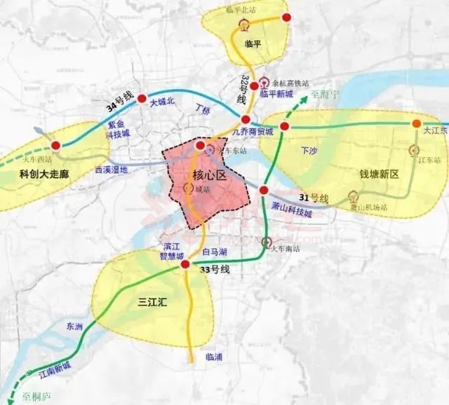 透過杭州軌交4期規劃,找到明日杭城的