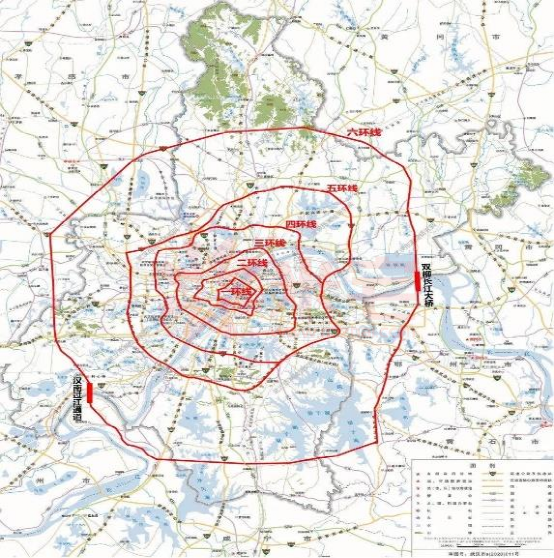 武汉三环线北延规划图图片