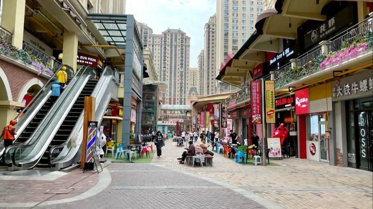 扬州万达金街图片