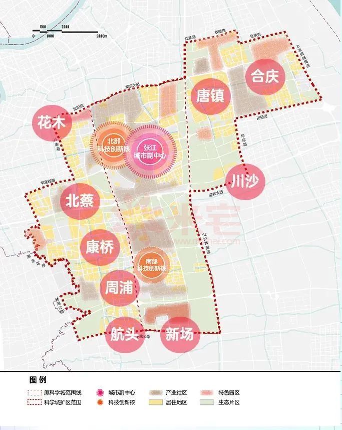 浦东合庆地铁规划出炉图片